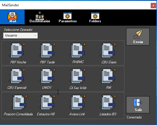 Aplicación envío de mails VB6